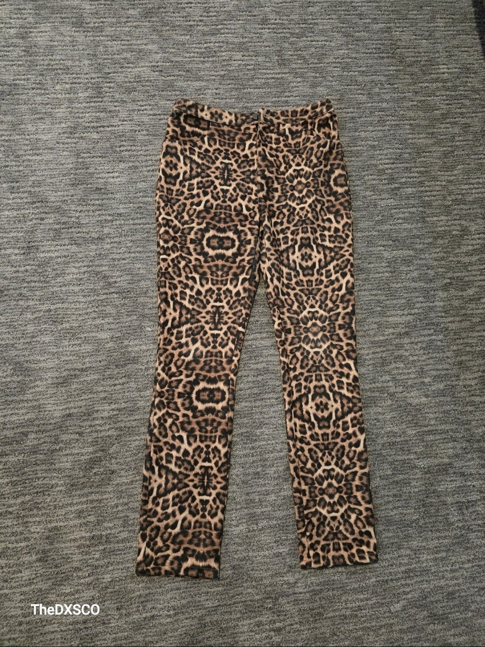 Dolls Kill Superdown Leopard Print Skinny Jeans